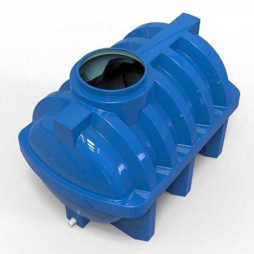 cumpără Duș de vară Uniplast 37258U Rezervor apa 1000 L orizontal, oval (albastru) cu stut D. 3/4", fortat 147x109x121 cm în Chișinău 