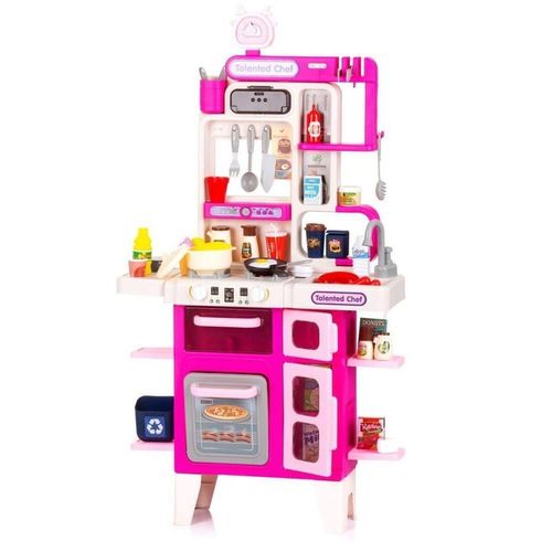 cumpără Bucătărie și veselă de jucărie Chipolino DIPK002413BK with light and sound, sprayingand watering 99cm în Chișinău 