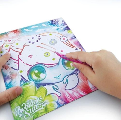 купить Набор для творчества Nebulous Stars 11027 Pulbere stralucitoare si folie Marinia в Кишинёве 
