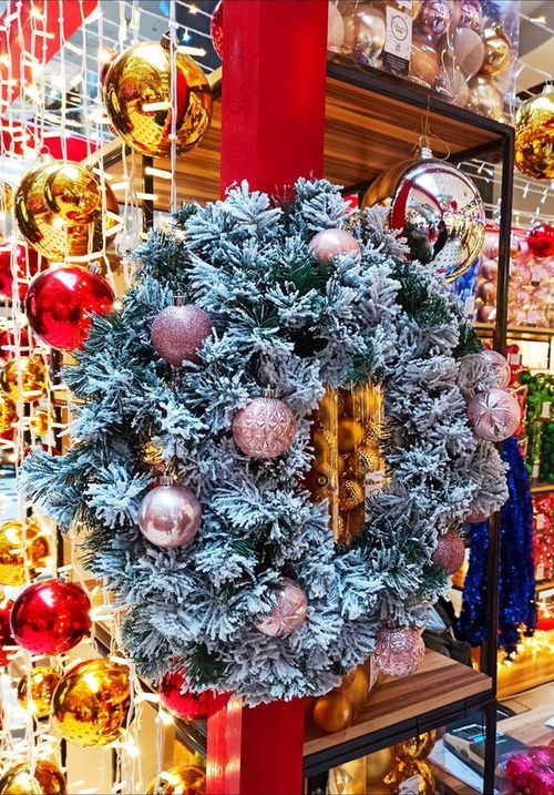 купить Новогодний декор Divi Trees Crown Garland Snow в Кишинёве 