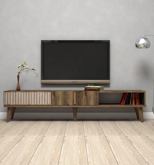 cumpără Comodă TV Trendy Milano, Nuc 180x40x35cm în Chișinău 