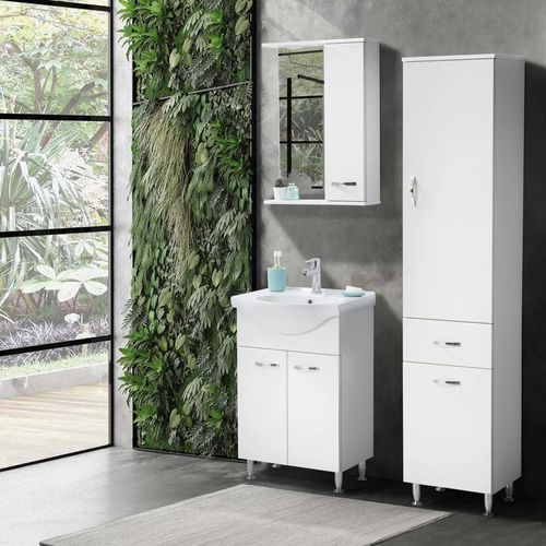 купить Зеркало для ванной Martat Olympia 65cm (white) (12999) в Кишинёве 