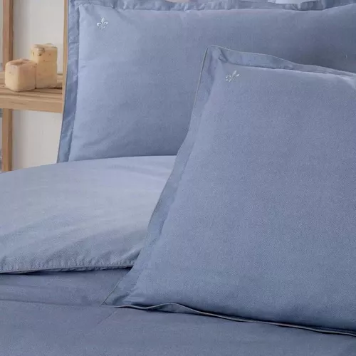 cumpără Lenjerie de pat Askona Постельное белье Comfy and Cosy Синий 200x220 în Chișinău 