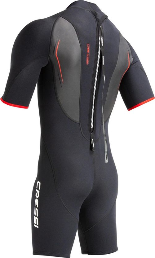 cumpără Accesoriu pentru înot Cressi-Sub Costum neopren ALTUM SHORTY WETSUIT 3mm black/red 2XL/6 (XLV436026) în Chișinău 
