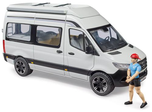 cumpără Mașină Bruder 2672 MB Sprinter Camper cu sofer, 50740 în Chișinău 