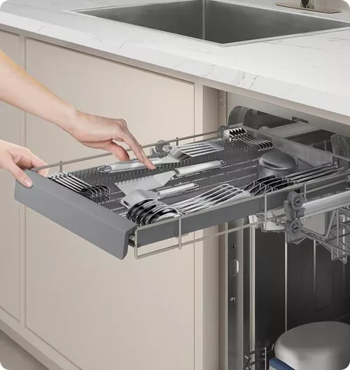 cumpără Mașină de spălat vase încorporabilă Samsung DW50DG450B00LE în Chișinău 