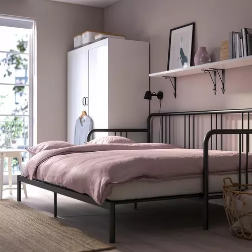 cumpără Pat Ikea Fyresdal 80х200 Black în Chișinău 