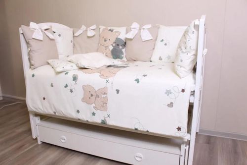 купить Детское постельное белье PernaMea Set lenjerie 8 piese Perne Puppy (PM.101650/4) в Кишинёве 