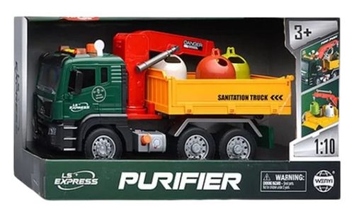 купить Машина Wenyi WY1117A 1:10 Camion utilitar cu fricțiune (lumini/sunete) в Кишинёве 