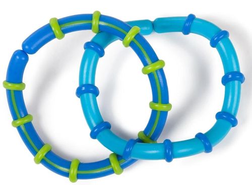 купить Игрушка-прорезыватель Bright Starts 81506 Set 12 Inele Oball Linky Loops в Кишинёве 