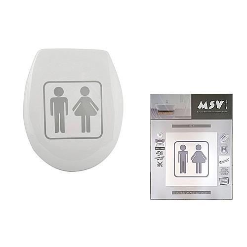 купить Сиденье для унитаза MSV 49176 H/M MDF в Кишинёве 