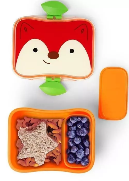 купить Контейнер для хранения пищи Skip Hop 9I414410 Kit pentru pranz Zoo Vulpe в Кишинёве 