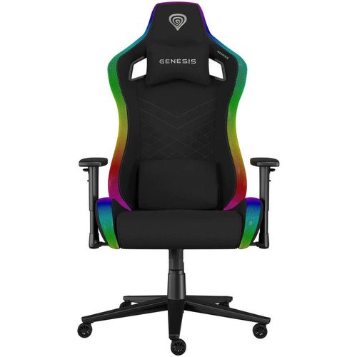 cumpără Fotoliu de birou Genesis Trit 660 RGB, Black în Chișinău 