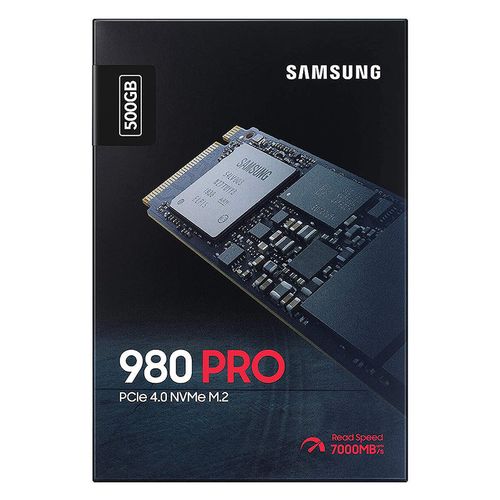 купить 500GB SSD PCIe 4.0 x4 NVMe 1.3c M.2 Type 2280 Samsung 980 PRO MZ-V8P500BW, Read 6900MB/s, Write 6300MB/s (solid state drive intern SSD/внутрений высокоскоростной накопитель SSD) в Кишинёве 