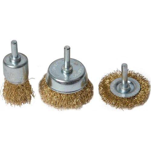 купить Набор головок, бит, насадок RTRMAX RH24111 проволочные щетки в Кишинёве 