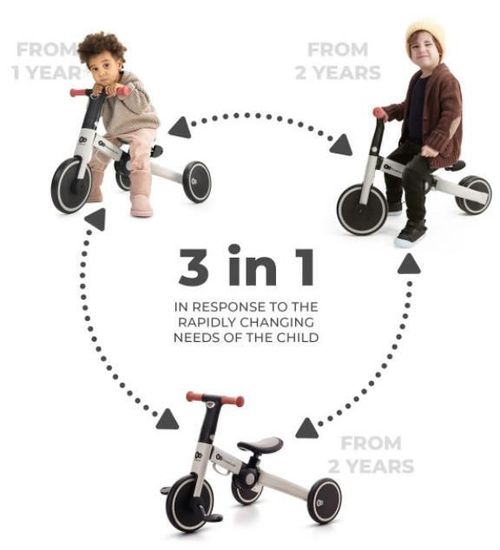 cumpără Bicicletă KinderKraft 4TRIKE KR4TRI22GRY0000 silver în Chișinău 