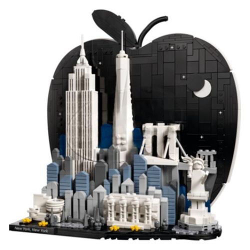 купить Конструктор Lego 21066 Architecture New York. Marele Măr в Кишинёве 