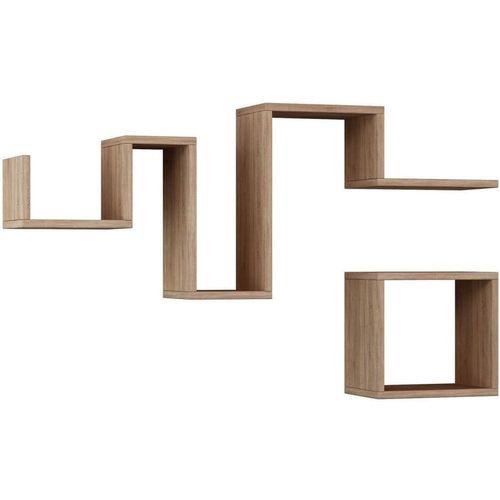 купить Полка декоративная Trendy Urmeaza-Stejar 116x45x20cm (GTR005368) в Кишинёве 