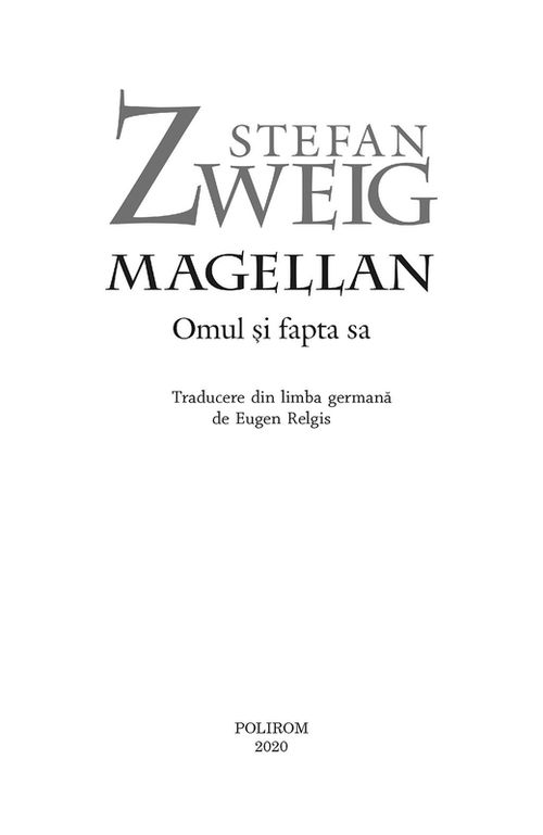cumpără Magellan. Omul și fapta sa - Stefan Zweig în Chișinău 