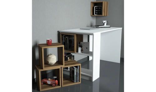 купить Офисный стол Trendy Cutie, Alb, Nuc 120x75x65cm в Кишинёве 