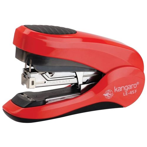 купить Степлер канцелярский Kangaro LE-45F-01 Capsator 24/6+scoabe 24/8, 40 foi, rosu в Кишинёве 