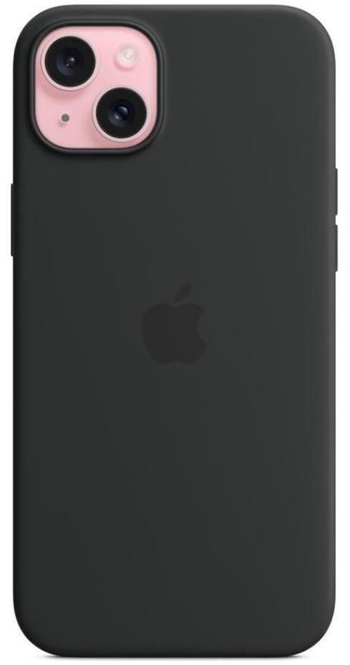 купить Чехол для смартфона Apple iPhone 15 Plus Silicone MagSafe Black MT103 в Кишинёве 