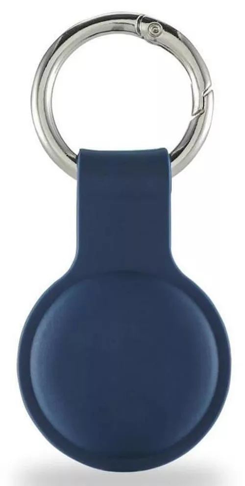 cumpără Breloc inteligent Hama 215628 Fantastic Feel Key Apple AirTag Silicon blue în Chișinău 