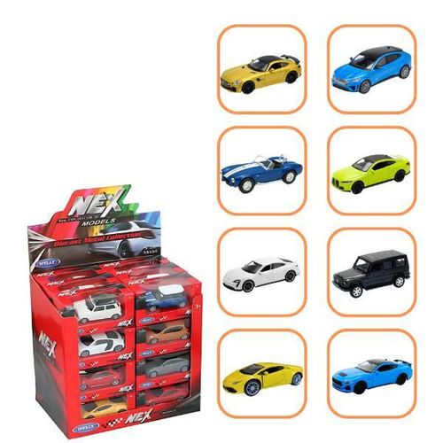 cumpără Mașină Welly 49720-24CWD(24A) Mașini Metalice de Colecție 1:34, 8 modele (24A) în Chișinău 