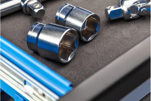 купить Система хранения инструментов Hoegert HT7G045 Тележка инструментальная 6 ящиков (710x977x460 мм) в Кишинёве 