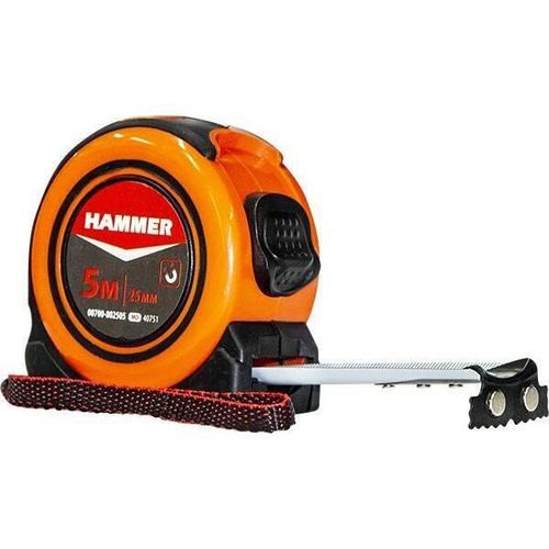 cumpără Bandă de măsurare Hammer 00700-802505 5m x 25mm cu fixator și magnet în Chișinău 