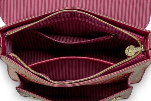 купить Сумка плечевая Pip Studio 51.273.446 Fenna Cross Body Bag Medium Jabali Red 25x7x20cm Red в Кишинёве 