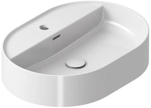 купить Раковина Ravak Ceramic Slim Shelf 550 O 55x40x12cm White XJX01155003 в Кишинёве 