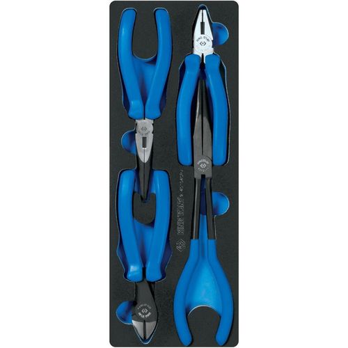 cumpără Clește King Tony 9-40104GPV набор шарнирно-губцевого инструмента, 4 пр. (FOAM) în Chișinău 