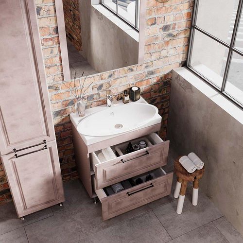 купить Шкаф под умывальник miscellaneous SANTI 70 (SANTI 70) Bej в Кишинёве 