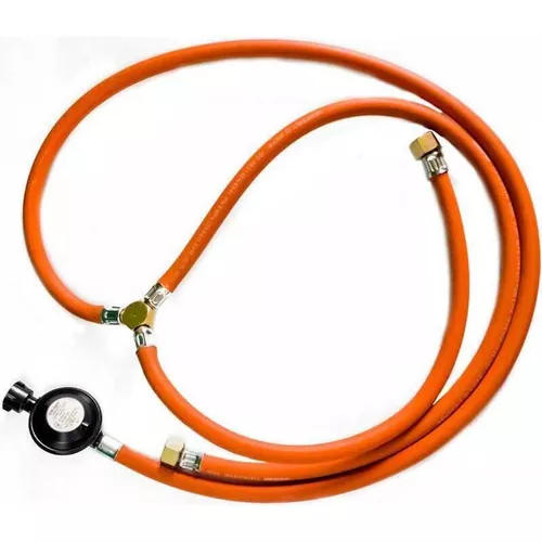 купить Горелка GutGas Regulator gaz KLF cu furtun si fixator dublu pt gratar incorporabil (GMRGCFBI2) в Кишинёве 