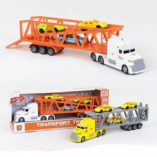 купить Машина Wenyi 782A 1:50 Camion pentru transport mașinuțe cu fricțiune в Кишинёве 