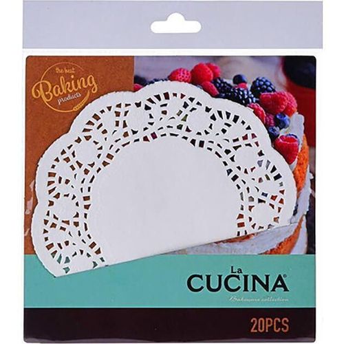 cumpără Accesoriu pentru bucătărie Cucina 32277 Servetelе de servire din hirtie 20buc, D16.5cm în Chișinău 