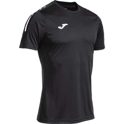 cumpără Îmbrăcăminte sport Joma Eco Essential Short Sleeve T-Shirt Black (XS) 103245.100 în Chișinău 