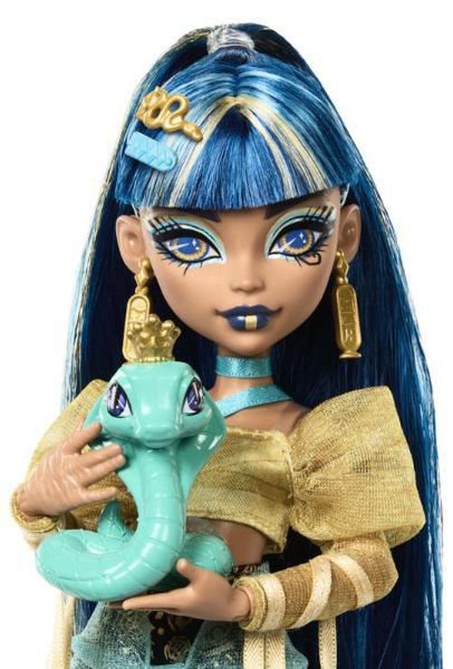 купить Кукла Barbie HXH74 Set de joc Monster High Cleo De Nile, cu accesorii в Кишинёве 