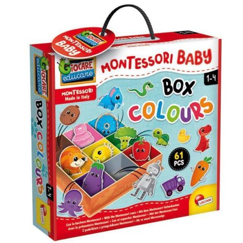 купить Настольная игра Lisciani Giochi 50072 Set educativ Montessori Baby cutie colorata в Кишинёве 
