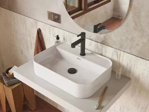 cumpără Ventil click-clack Ravak Quick Clac Ceramic Black matt X01921 în Chișinău 