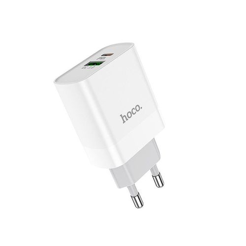 купить HOCO C80A Rapido PD20W+QC3.0 charger (EU) white в Кишинёве 