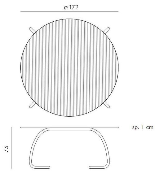 cumpără Masă Nardi LOTO DINNER 170 BIANCO vern. bianco 44453.00.000 în Chișinău 