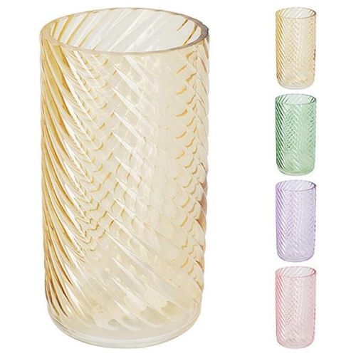 cumpără Vază H&S 52553 Vaza din sticla Cilindru D9.8cm, H19сm (în asort.) în Chișinău 