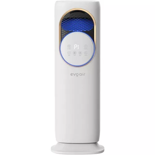 купить Охладитель воздуха EvoAir 4 в 1 башенный вентилятор BRIIS GOLD WHITE, обогреватель воздуха, охладитель, увлажнитель, УФ-стерилизатор в Кишинёве 