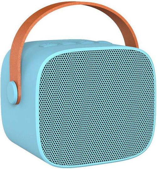 купить Колонка портативная Bluetooth Helmet Portable Karaoke Set Microphone and Speaker P2, 6W, Blue в Кишинёве 