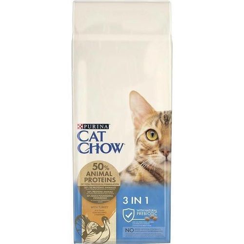 cumpără Hrană pentru animale de companie Purina Cat Chow Feline 3 in 1 15kg (1) în Chișinău 