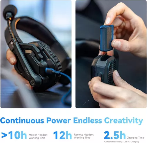 cumpără Căști pentru gaming Hollyland Solidcom SE - 2S (Global Version 2.4GHZ) în Chișinău 