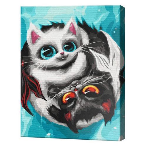 купить Картина по номерам BrushMe BS53971 Pictura pe numere 40x50cm Eco Motani Pesti в Кишинёве 
