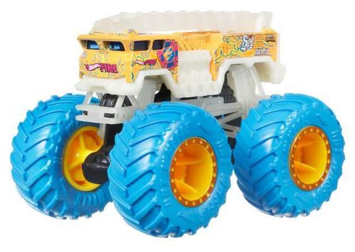cumpără Mașină Hot Wheels JFX08 Monster Trucks Glow in the Dark (strălucește în întuneric), as. în Chișinău 
